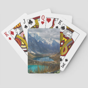 Jeu De Cartes Montagnes alpines pittoresques photo