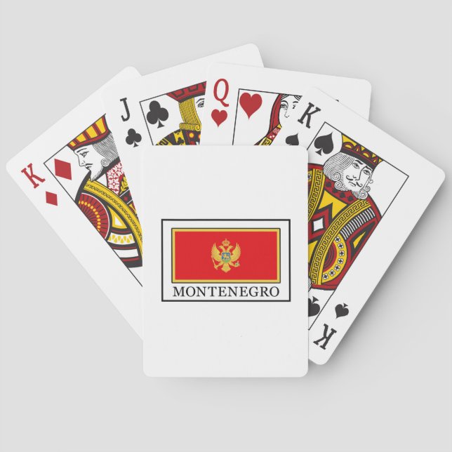 Jeu De Cartes Monténégro (dos)