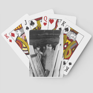 Jeu De Cartes Monuments Hommes jouant aux cartes
