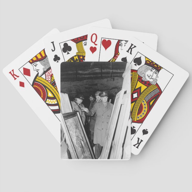 Jeu De Cartes Monuments Hommes jouant aux cartes (dos)