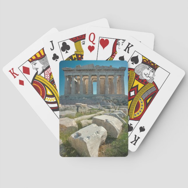Jeu De Cartes Monuments | Parthenon Athens, Greece (dos)