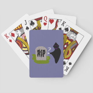 Jeu De Cartes Mort dans le cimetière Halloween Jouer aux cartes