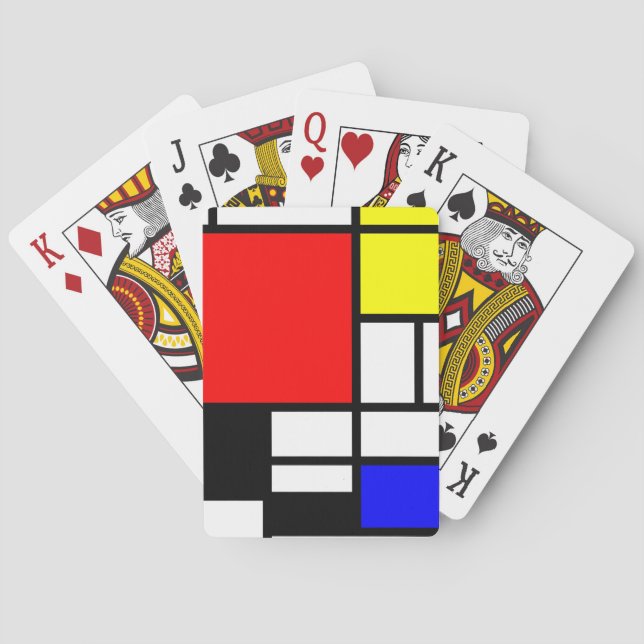 Jeu De Cartes MOSAIC rectangles carré couleur I + vos idées (dos)