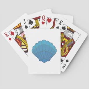 Jeu De Cartes Mosaïque Blue Seashell