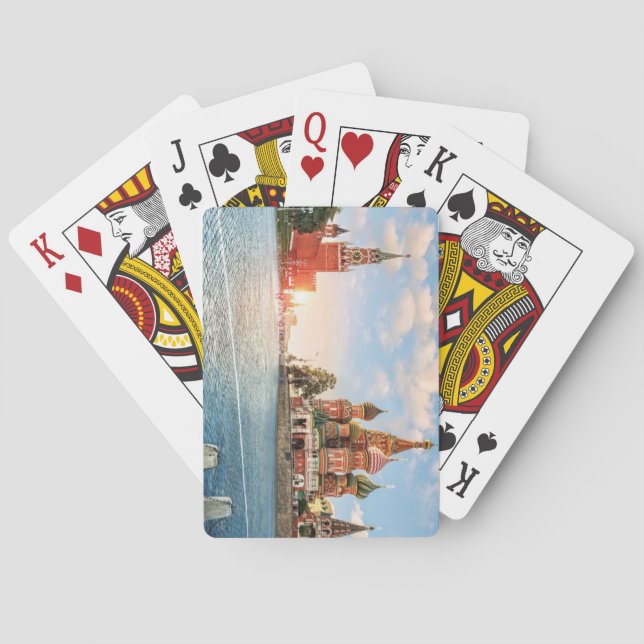 Jeu De Cartes Moscou, Russie (dos)