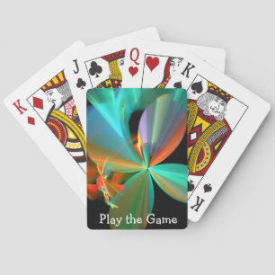 Jeu De Cartes Motif Abstrait