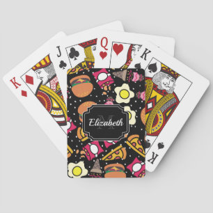 Jeu De Cartes Motif alimentaire