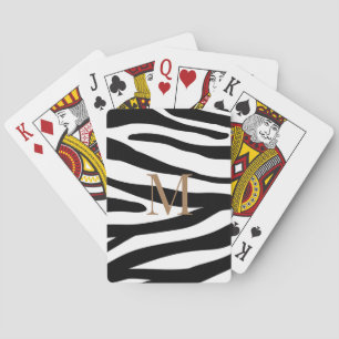 Jeu De Cartes Motif animal moderne   Cartes de lecture Monogramm