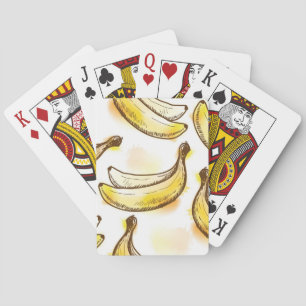 Jeu De Cartes Motif avec la banane