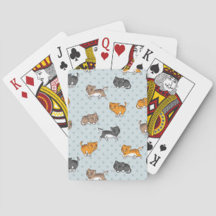 Jeu De Cartes motif avec les chats drôles