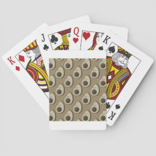 Jeu De Cartes Motif Avocado de style vintage