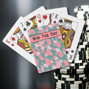 Jeu De Cartes Motif Coloré Amusant