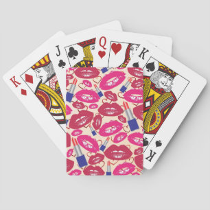 Jeu De Cartes Motif de baiser en bâton