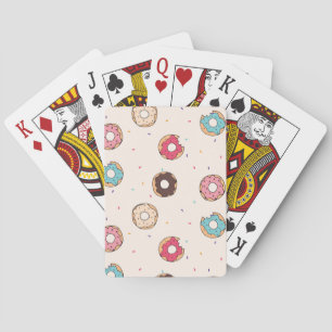 Jeu De Cartes Motif de beignets sucrés