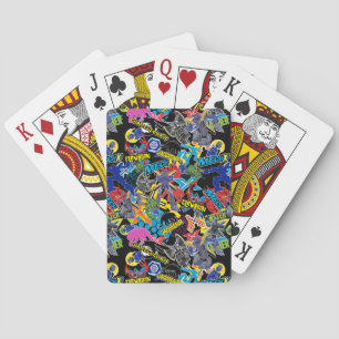 Jeu De Cartes Motif de caractères MECH-X4