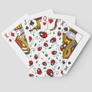 Jeu De Cartes Motif de coccinelle