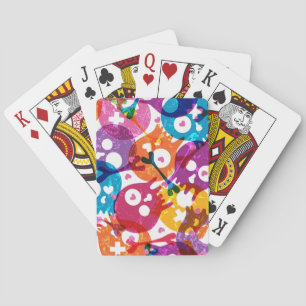 Jeu De Cartes Motif de crânes