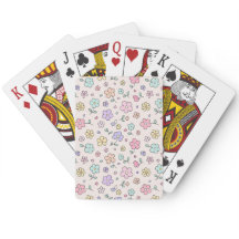 Motif de fleur délicat