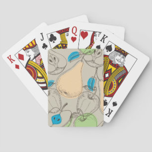 Jeu De Cartes Motif de fruits