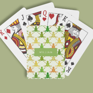 Jeu De Cartes Motif de grenouille