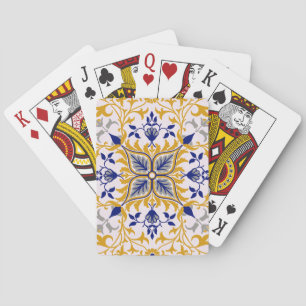 Jeu De Cartes Motif de la vigne par William Morris 