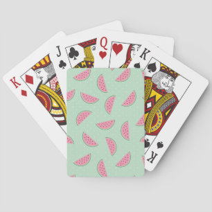 Jeu De Cartes Motif de peinture de fruits tropicaux