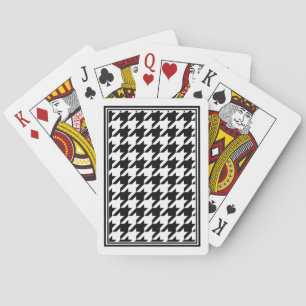 Jeu De Cartes Motif de pesage noir noir noir