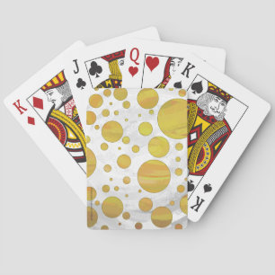 Jeu De Cartes Motif de point de polka ananas