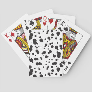 Jeu De Cartes Motif de points Dalmatine