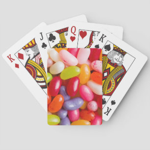 Jeu De Cartes Motif des dragées à la gelée de sucre