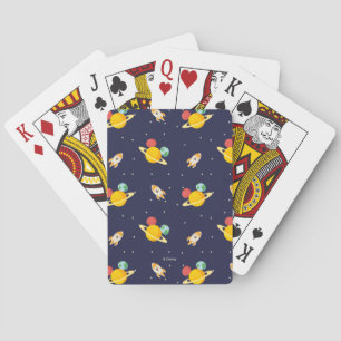 Jeu De Cartes Motif d'icône Mickey Mouse Planet