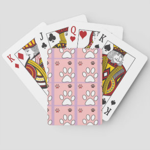Jeu De Cartes Motif Dog Paw