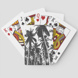 Jeu De Cartes Motif du design Tropical Palm Trees.