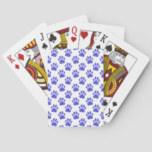 Jeu De Cartes Motif Empreinte de patte cosmique