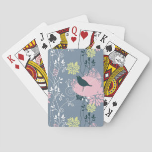 Jeu De Cartes Motif floral 13