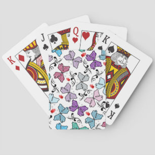 Jeu De Cartes Motif floral de Valentine