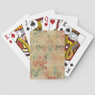 Jeu De Cartes Motif géométrique rétro 5