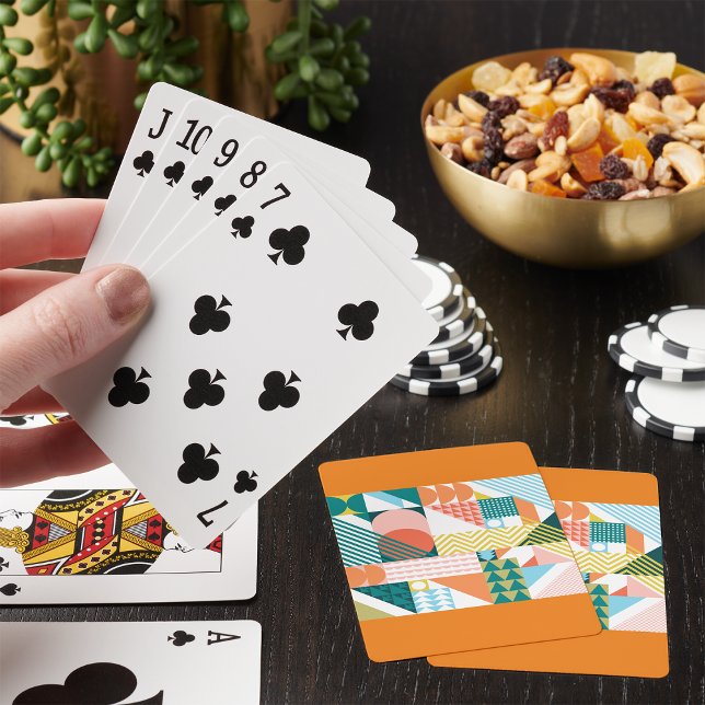 Jeu De Cartes Motif Jumble géométrique (Créateur téléchargé)
