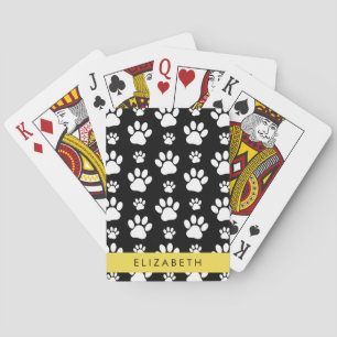 Jeu De Cartes Motif mâle, Patrouilles de chien, Noir et Blanc, V