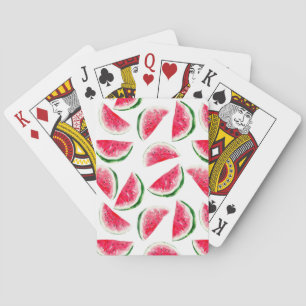 Jeu De Cartes Motif mignon d'ananas et de pastèque
