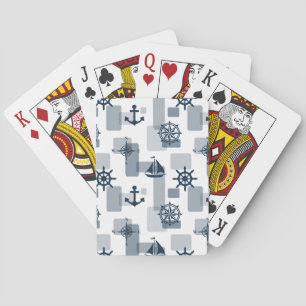Jeu De Cartes Motif nautique