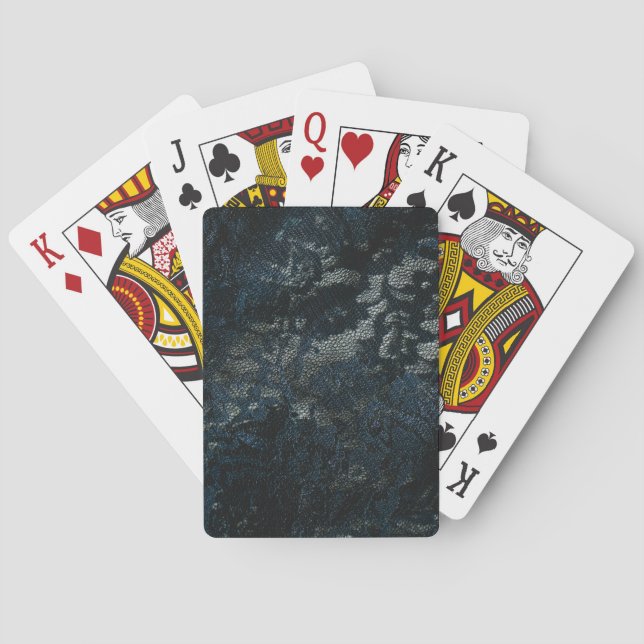 Jeu De Cartes Motif noir (dos)