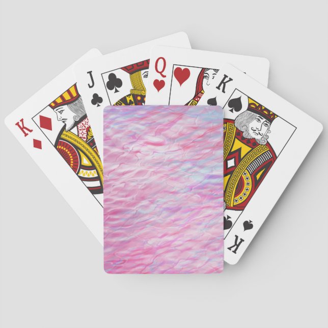 Jeu De Cartes motif ondulé Abstrait (dos)