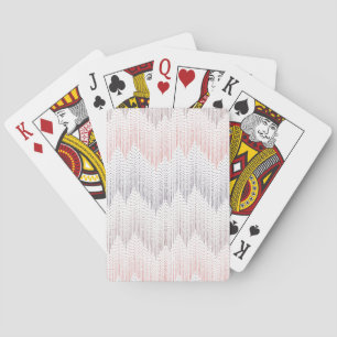 Jeu De Cartes Motif pointillé par polka de crête de montagne
