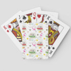 Motif Rétro Trailer & Flamants roses