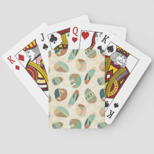 Jeu De Cartes Motif turquoise extérieur d'étape   de Geo