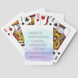 Jeu De Cartes Mots pour décrire grand-mère