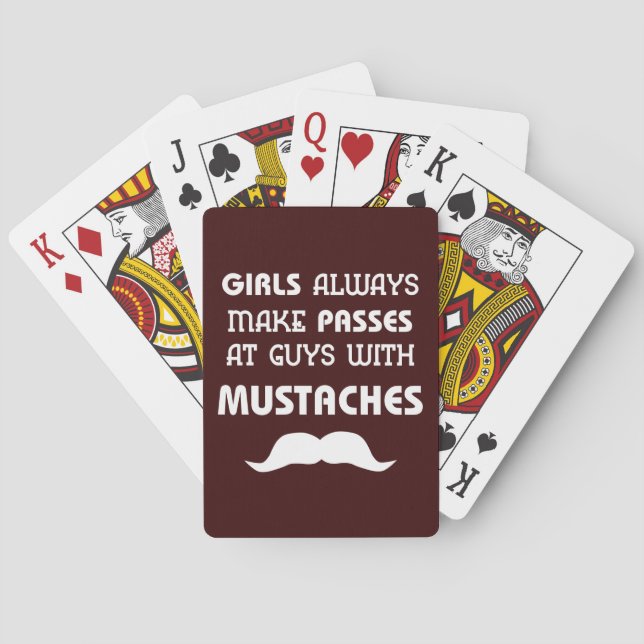 Jeu De Cartes Moustache (dos)