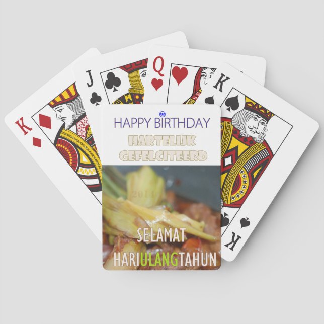 Jeu De Cartes MR Main Kartu (dos)