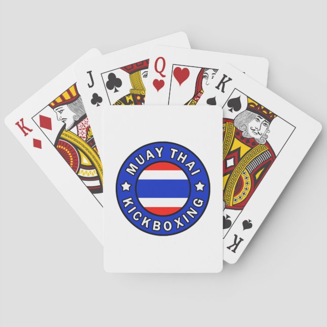 Jeu De Cartes Muay Thai (dos)